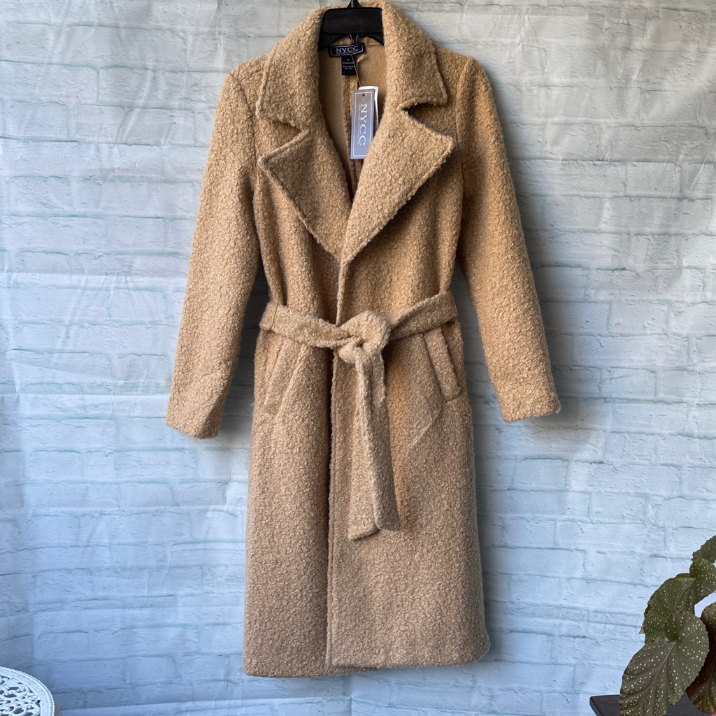 New With Tags - Soft Camel Teddy Jacket